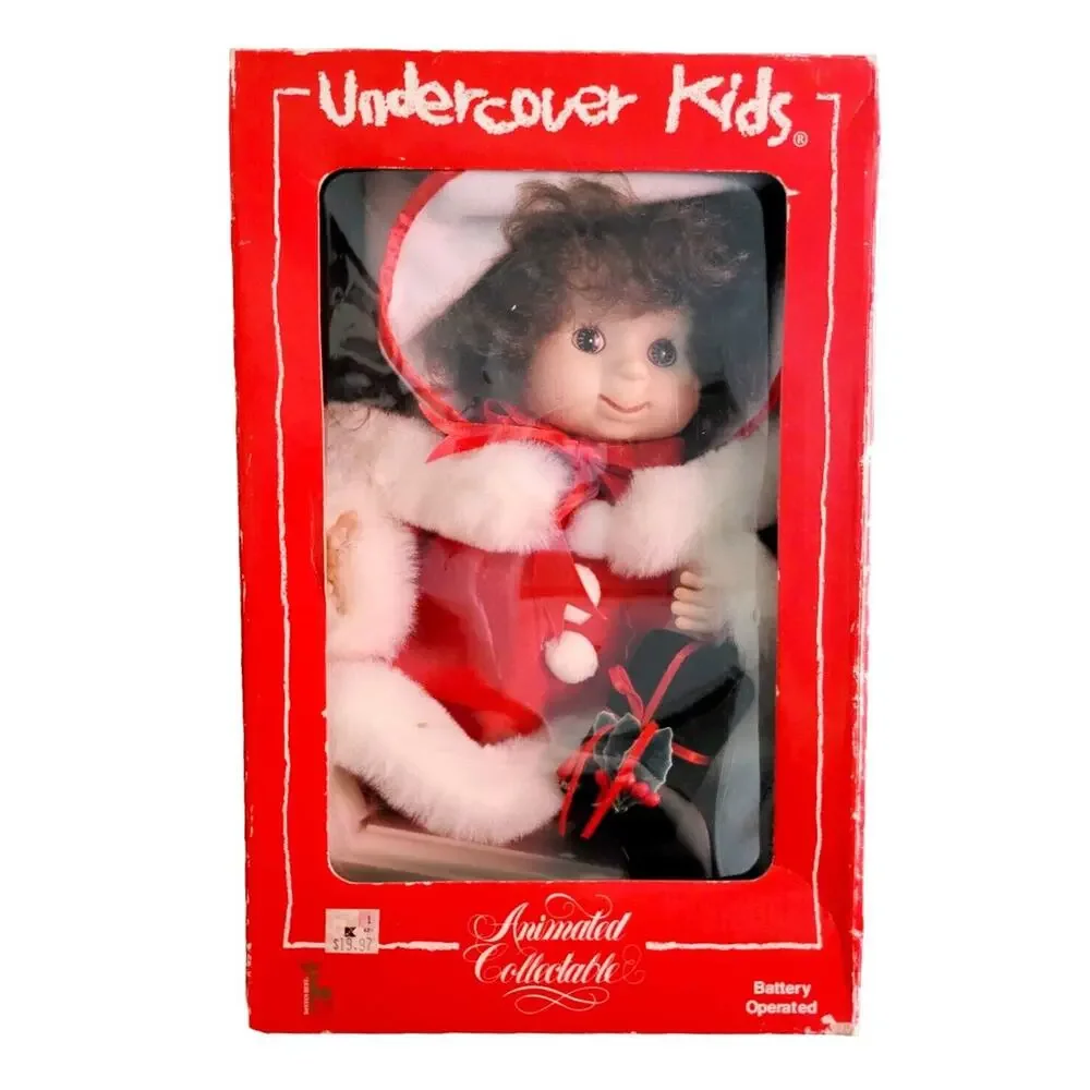 Vintage Santas Best Undercover Kids Animated Collectible Emily Christmas Holiday
